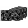 ARCTIC S8038-10K - 80mm Case Fan - dual ball bearing - max 10000 RPM - PWM regulated - Pack of 4 pcs ACFAN00291A