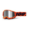 MX Okuliare 100% ACCURI 2 Orange - Mirror Silver lens