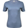 Tee Jays | 580, Dámske tričko Interlock, sivá flint stone, XXL