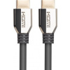 Lanberg CA-HDMI-30CU-0005-BK LANBERG Ultra High Speed HDMI 2.1 kábel, 48 Gbps, 8K @ 60Hz, 5K @ 120Hz, dĺžka 0,5 m, čierny, pozlátené konektory