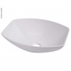 n.a. Polozápustné biele umývadlo, rozmery: 350 x 260 mm, V135 mm