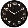 Designové nástěnné hodiny 3053zw Nextime Dash black 35cm