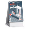Mini kalendár 2026 - stolový kalendár