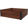 KETER vyvýšený záhon MAPLE SQUARE - hnědý