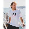 Pánské triko HELLY HANSEN HH LOGO T-SHIRT 001 WHITE velikost S