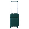 Airtex 658 Malý kabínový cestovný kufor do lietadla na 4 kolieskach 40 l zelená