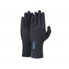 Rab Forge 160 Glove Womens Ebony - lehké dámské rukavice merino L