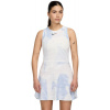 Dámske šaty Nike Court Dri-Fit Slam Printed Tennis - Modrý (XS)