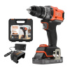 BLACK+DECKER Aku skrutkovač s bezuhlíkovým motorom, 1 x 2,0 Ah BLD682D1XK