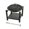Compass Prenosné ohnisko na drevo s roštom 48 cm CP0251 + záruka 3 roky zadarmo
