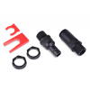 Alphacool ES quick release coupling set IG/IG - bulkhead fitting PushIn Industry 17598