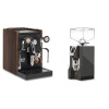 Biepi Sara PID, black/wood + Eureka Mignon Specialita, CR anthracite