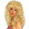 Parochňa - BOOGIE BABE - blond, dlhá 60 cm, kučeravá, dámska