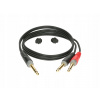 Kábel jack 3,5 mm - jack 6,3 mm Klotz AY1-0300 3 m