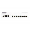 QNAP QSW-M2106-4C 6 port 2.5Gbps 4 port 10Gbps SFP+/ NBASE-T Combo web managed switch (QSW-M2106-4C)