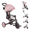 Globber Trojkolka detská skladacia 4v1 - Deep Pastel Pink (W041250)