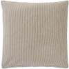 Ib Laursen Povlak na sedák Lina natural black stripes 45 × 45 cm