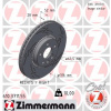 ZIMMERMANN Brzdový kotúč 610.3711.55
