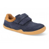 Barefoot dětské tenisky Blifestyle - Skink Bio Velours Marine modré