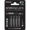 *Panasonic Eneloop PRO AAA (R03) 930mAh BK-4HCDE/4BE – nabíjecí baterie 4 ks, vysoká kapacita, dlouhá výdrž, japonská kvalita (Výkonné nabíjecí AAA baterie Panasonic Eneloop PRO 930mAh s dlouhou život
