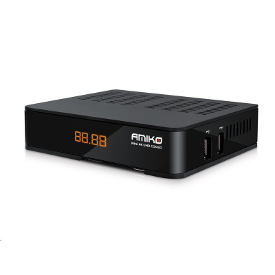 Amiko Mini 4K Combo - DVB-S2/T2/C přijímač