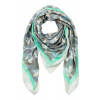 ŠATKA CAMEL ACTIVE PRINTED SHAWL BLEACH BLUE
