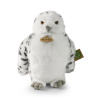 Rappa Plyšová sova/sovica snežná s otáčajúcou hlavou 28 cm ECO-FRIENDLY