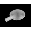 Pískatko do textilných výrobkov Ø30 a 33 mm - (Ø30 mm) transparent (20 ks)