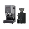 Gaggia Classic E24, šedá + Eureka Mignon Manuale, BL black