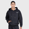 GymBeam Mikina so zipsom Black Haze - XL