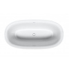 Duravit White Tulip - Voľne stojaca vaňa, 160x80 cm, ClickClack, biela 700468000000000