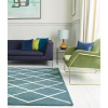 ASIATIC LONDON Albany Diamond Teal - koberec ROZMER CM: 160 x 230