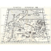 JACOPO GASTALDI (1500–1566): Mapa strednej Európy. Medirytina. Benátky, 1548. Druh potlače: Plagát rozmer 100x76 (papier posterový, 200g, satinovaný) - Reprodukcia dekoračnej historickej mapy na stenu