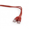 GEMBIRD kabel patchcord Cat5e UTP 0,25m, červený PP12-0.25M/R