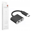 Adaptér 2v1 USB-C na 2x USB-C pre OnePlus 9 / 9 Pro