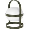 Solárna lampa Soft Spot 34 cm olivová