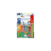 STAEDTLER Noris 129 super jumbo trojhranné farbičky - 10 ks + 2 zadarmo
