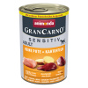Výhodné balenie animonda GranCarno Adult Sensitive 24 x 400 g - morčacie a zemiaky
