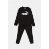 Detská tepláková súprava Puma ESS No.1 Logo Crew Sweat Suit TR 686296 čierna 128
