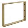 Podperná konzola 350x280x40mm, lakovaná oceľ, zlatá mat, 1 ks 30376