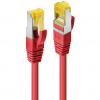 Lindy 47299 sieťový kábel Červená 15 m Cat7 S/FTP (S-STP) (47299)