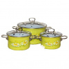 Belis Hrnec DAISY 24cm 6,1l se skleněnou poklicí