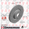 ZIMMERMANN Brzdový kotúč 400.3681.20