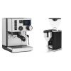 Rancilio Silvia BC PID + Rocket Espresso GIANNINO, black/chrome