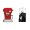 Ascaso Dream PID, Love Red + Eureka Mignon Silenzio, CR black