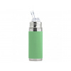 Pura® TERMO fľaša so slamkou 260ml sivá, mint, poľovnícka zelená, rose Farba: moss