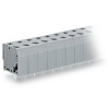 WAGO 739-208 pružinová svorka 2.50 mm² Pólov 8 sivá 80 ks; 739-208