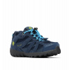 Columbia Childrens Redmond Vodeodolná Detská Obuv Farba: Collegiate Navy, Laser Lemon, Detské veľkosti obuvi EU: 30 1719322464