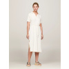 Tommy Hilfiger dámske krémové šaty WW0WW41278 M