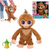 Interaktívna plyšová hračka Opica furReal Peanut, hravá opička, 38 cm